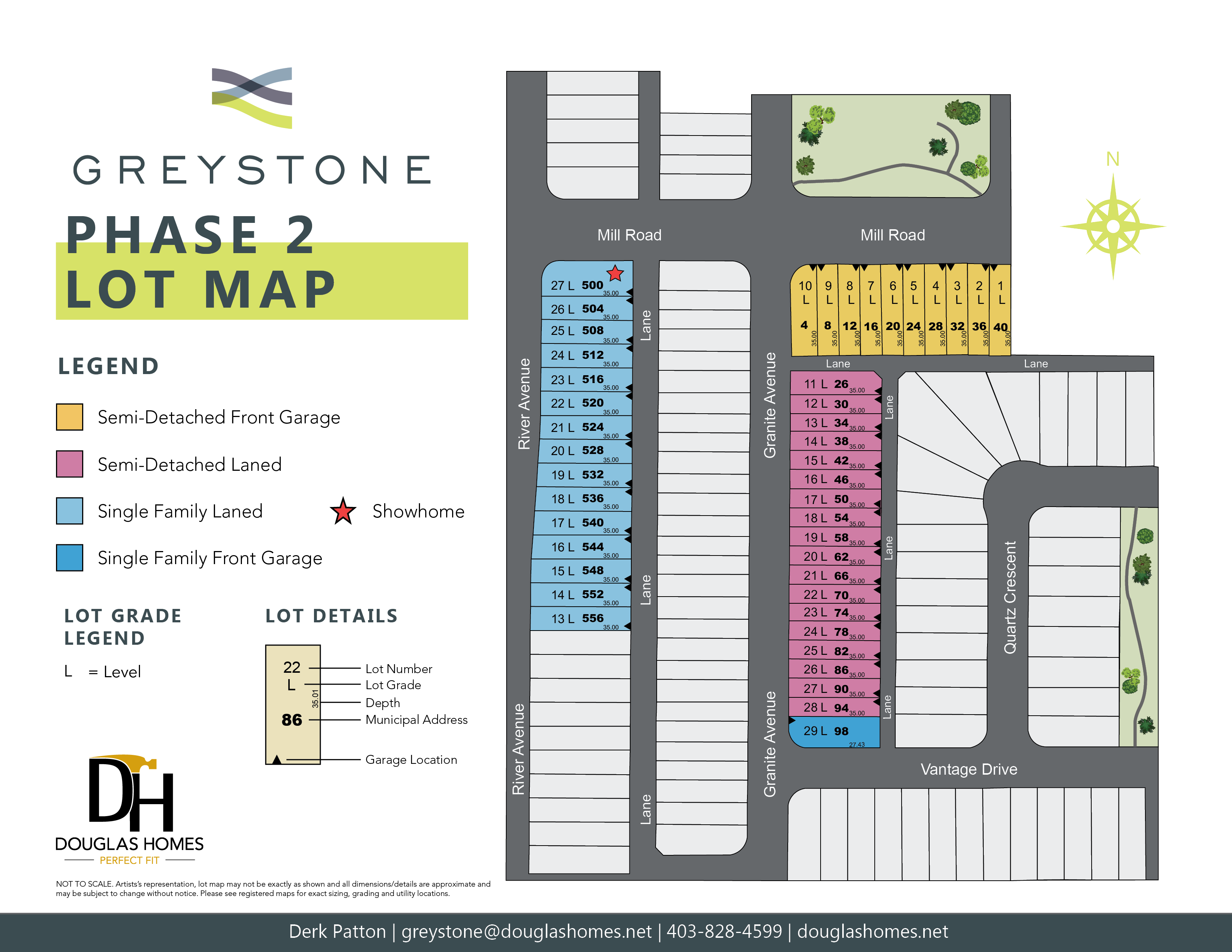 Greystone community map