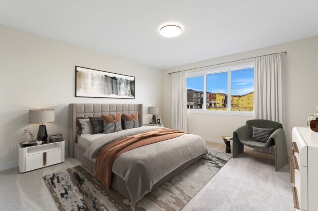 New Homes in Crimson Ridge – Master Bedroom View