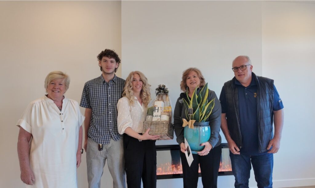 Milestone for Douglas Homes Gift