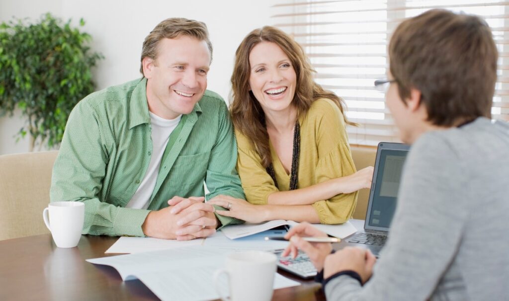 New Home in Calgary - Meeting with a Financial Advisor