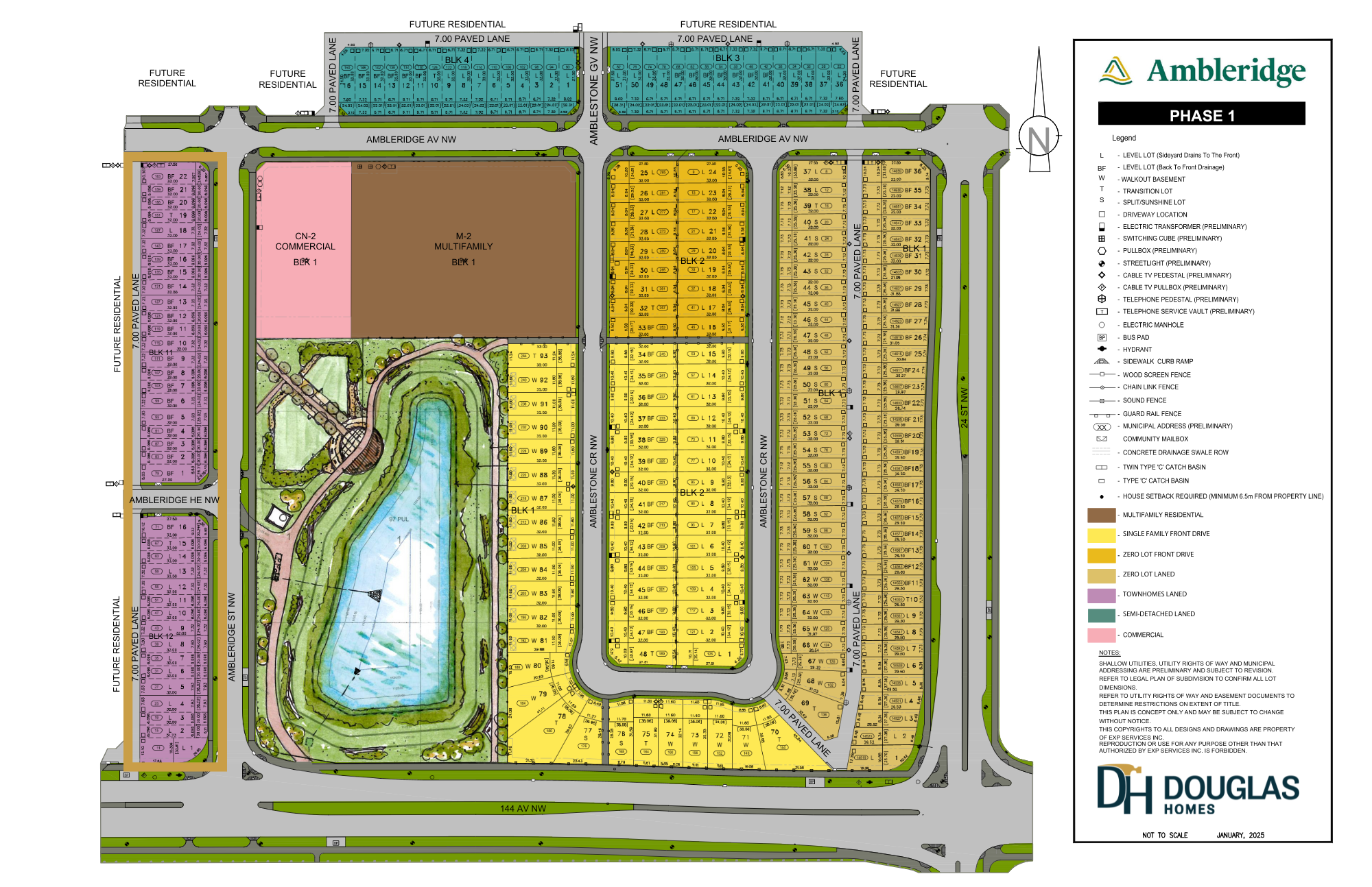 Ambleridge community map