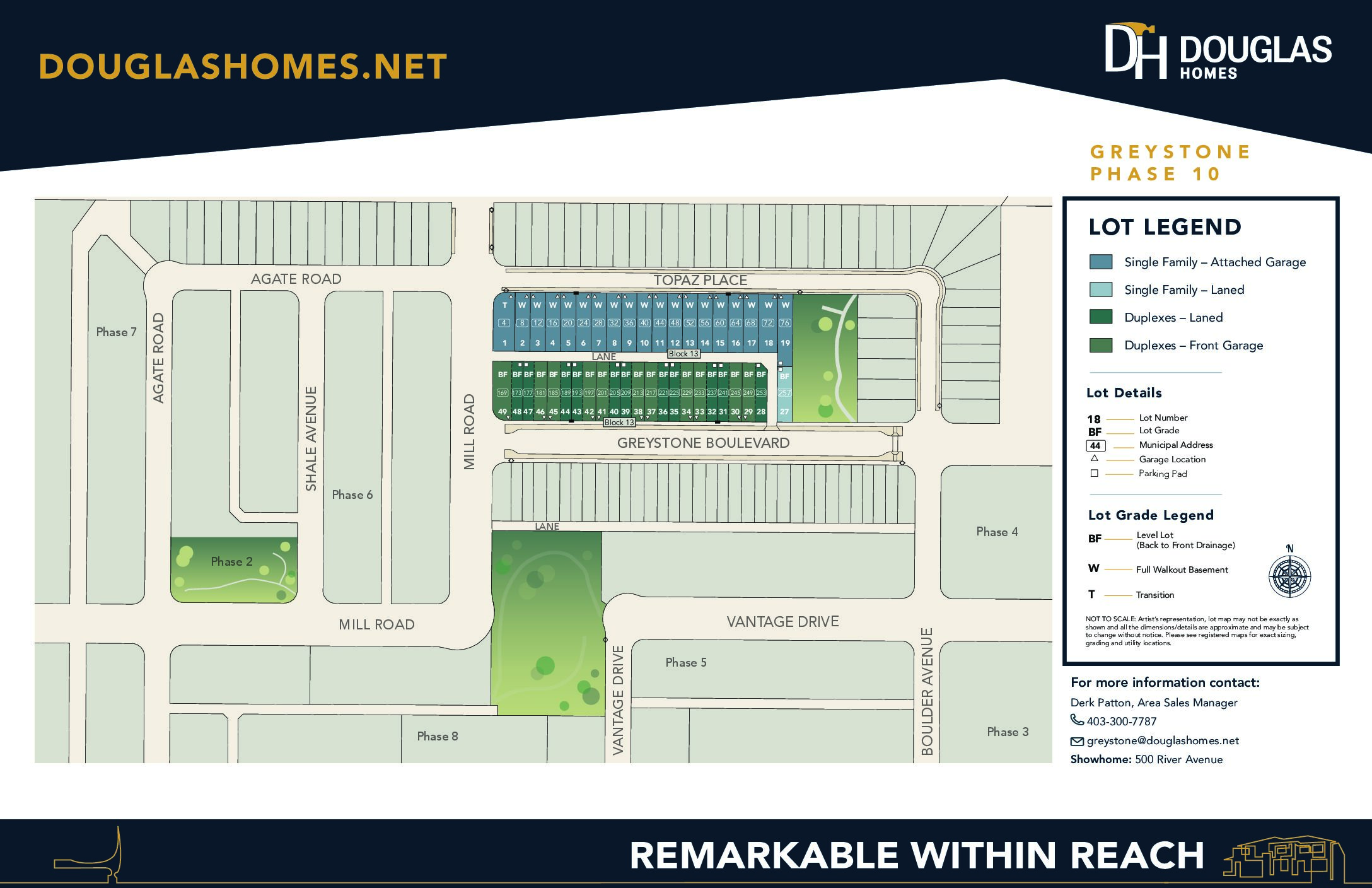 Greystone community map