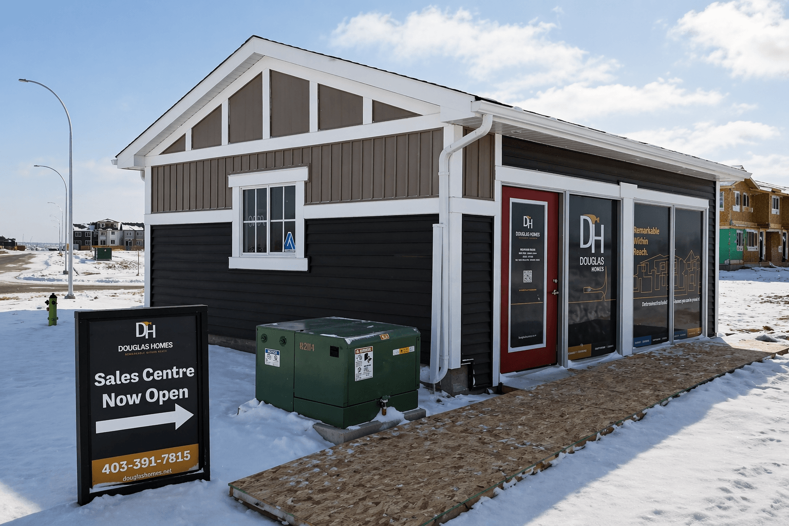 Greystone Community in Cochrane Alberta