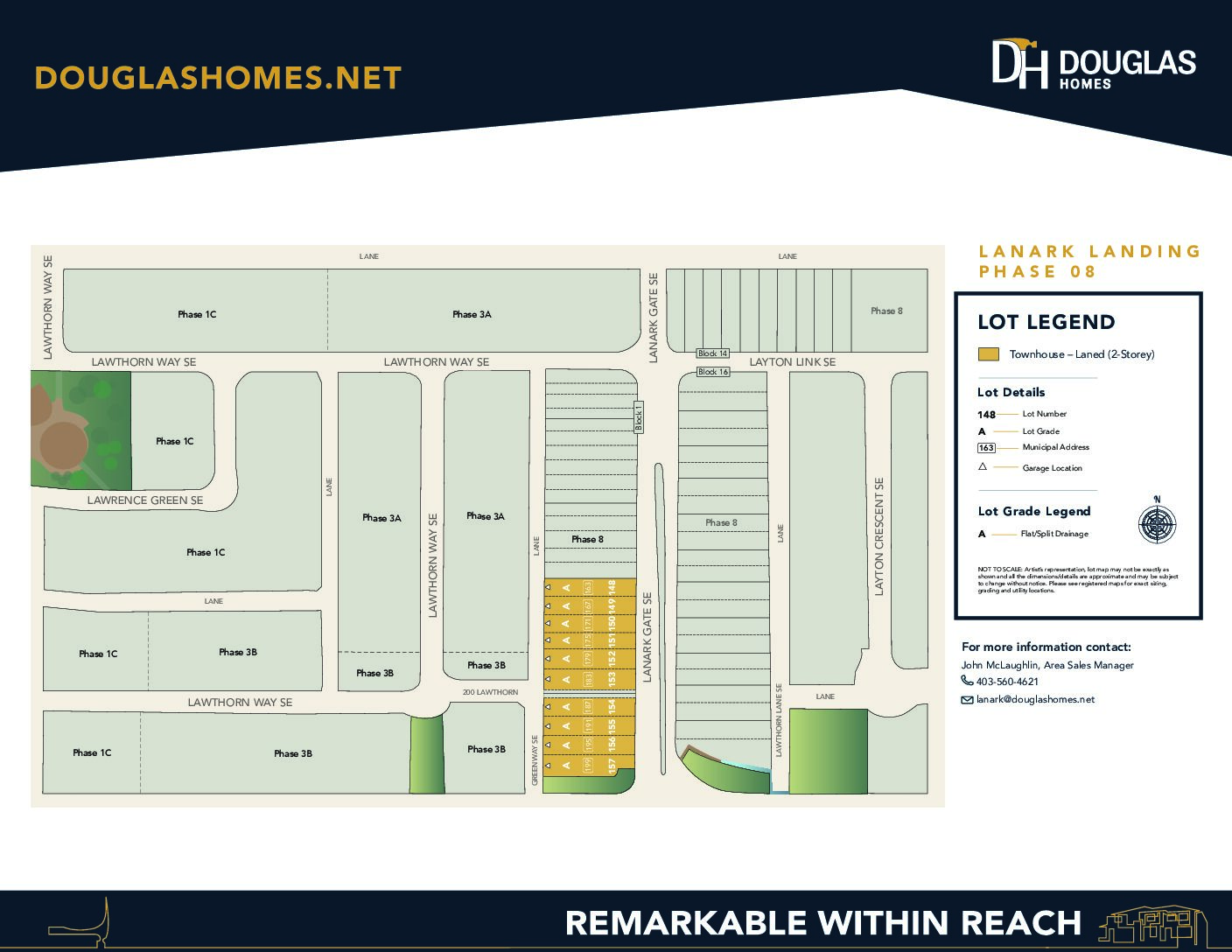 Lanark Landing Phase 8 Homes in Airdrie | Map